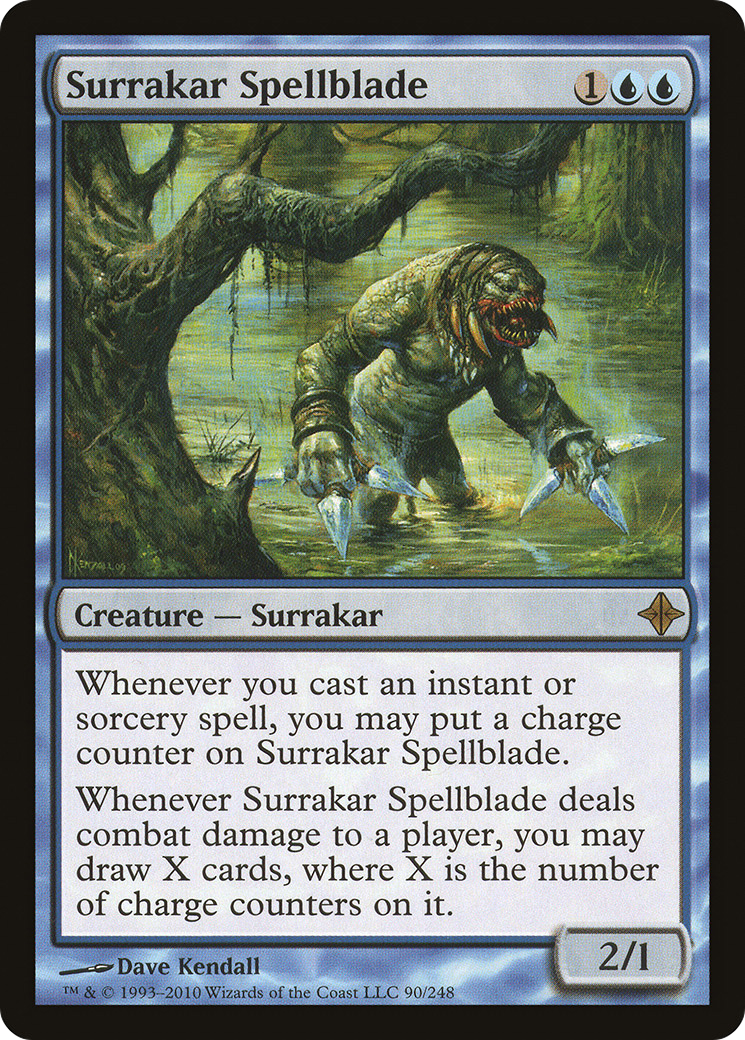 Surrakar Spellblade (ROE-090) - Rise of the Eldrazi - Premium MTG Single from Wizards of the Coast - Just $0.08! Shop now at Game Crave Tournament Store