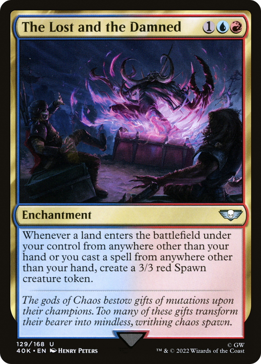 The Lost and the Damned (40K-129) - Warhammer 40,000 Commander - Premium MTG Single from Wizards of the Coast - Just $2.72! Shop now at Game Crave Tournament Store