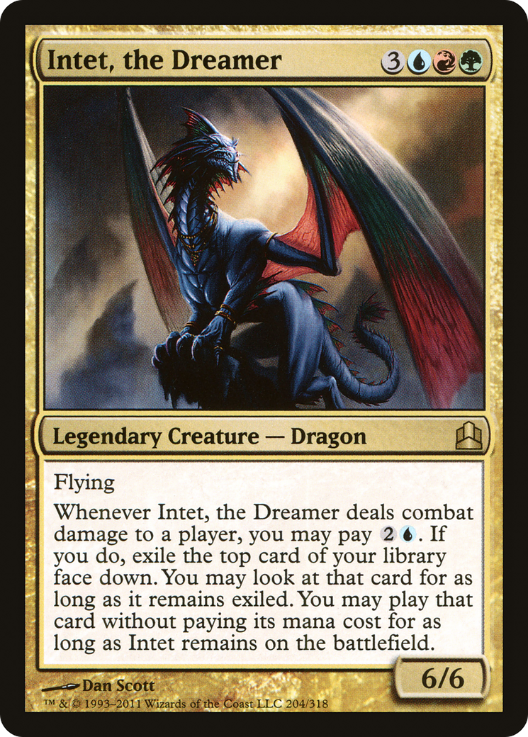 Intet, the Dreamer (CMD-204) - Commander 2011 - Premium MTG Single from Wizards of the Coast - Just $0.11! Shop now at Game Crave Tournament Store
