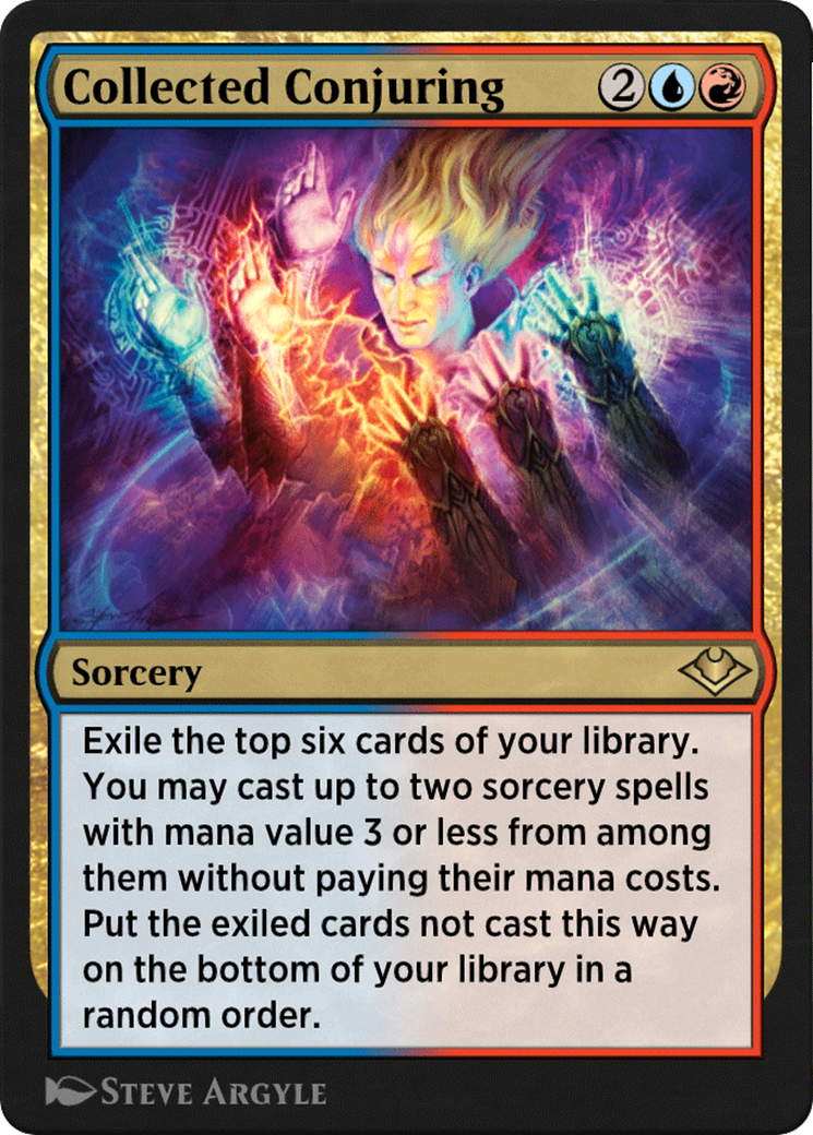 Collected Conjuring (HA4-019) - Historic Anthology 4 - Premium MTG Single from Wizards of the Coast - Just $0! Shop now at Game Crave Tournament Store