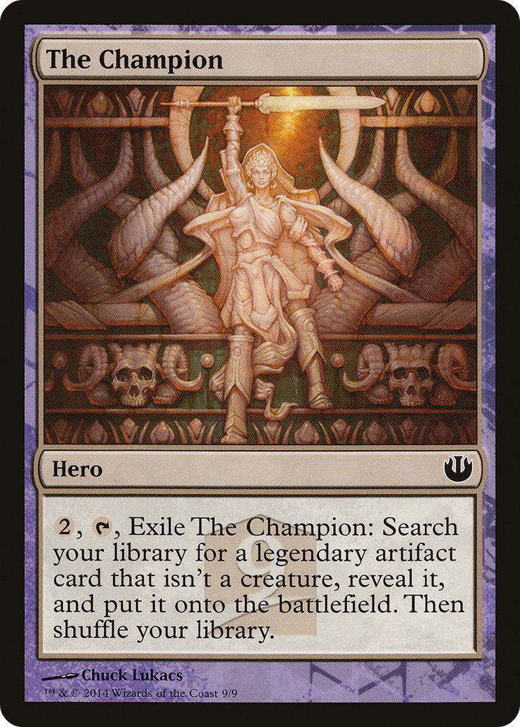 The Champion (THP3-009) - Journey into Nyx Hero's Path - Premium MTG Single from Wizards of the Coast - Just $0.08! Shop now at Game Crave Tournament Store