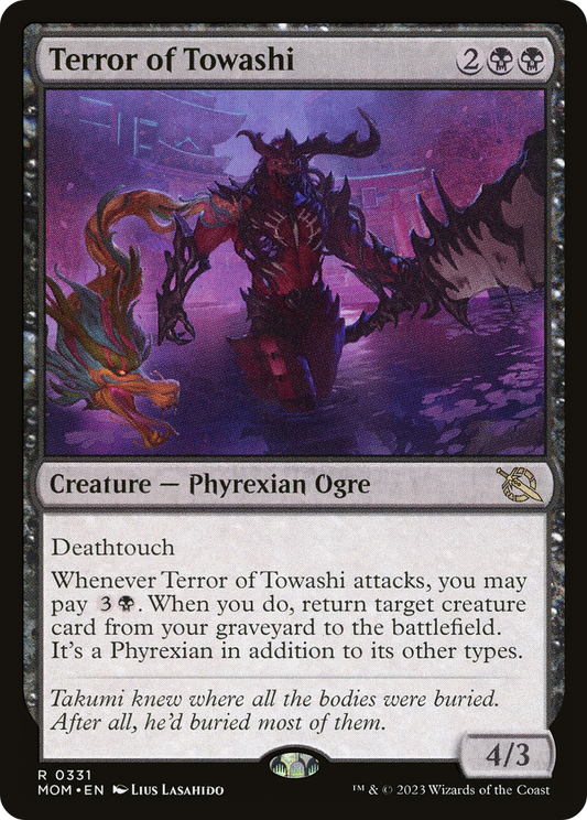 Terror of Towashi (MOM-331) - March of the Machine - Premium MTG Single from Wizards of the Coast - Just $0.08! Shop now at Game Crave Tournament Store