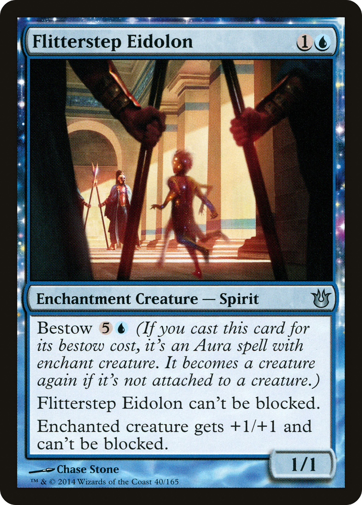 Flitterstep Eidolon (BNG-040) - Born of the Gods: (nyxtouched) Foil - Premium MTG Single from Wizards of the Coast - Just $0.08! Shop now at Game Crave Tournament Store