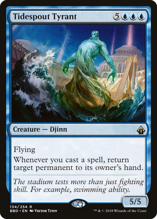 Tidespout Tyrant (BBD-134) - Battlebond - Premium MTG Single from Wizards of the Coast - Just $1.13! Shop now at Game Crave Tournament Store