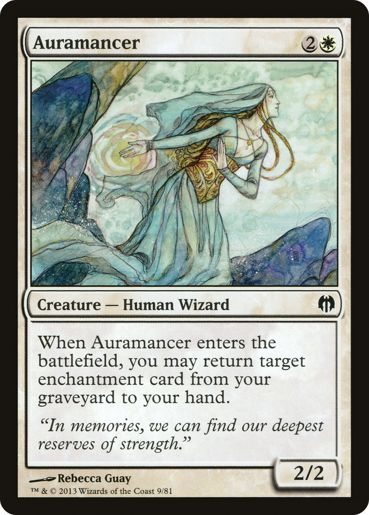 Auramancer (DDL-009) - Duel Decks: Heroes vs. Monsters - Premium MTG Single from Wizards of the Coast - Just $0.25! Shop now at Game Crave Tournament Store
