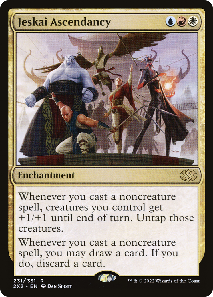 Jeskai Ascendancy (2X2-231) - Double Masters 2022 - Premium MTG Single from Wizards of the Coast - Just $0.66! Shop now at Game Crave Tournament Store