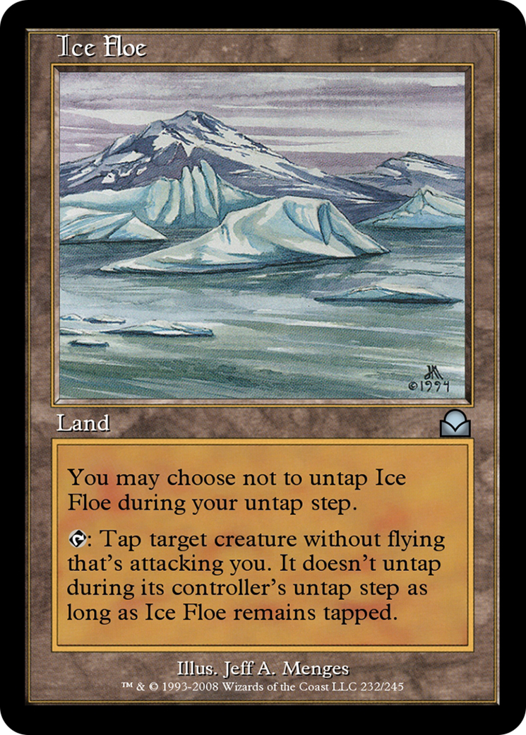 Ice Floe (ME2-232) - Masters Edition II - Premium MTG Single from Wizards of the Coast - Just $0! Shop now at Game Crave Tournament Store