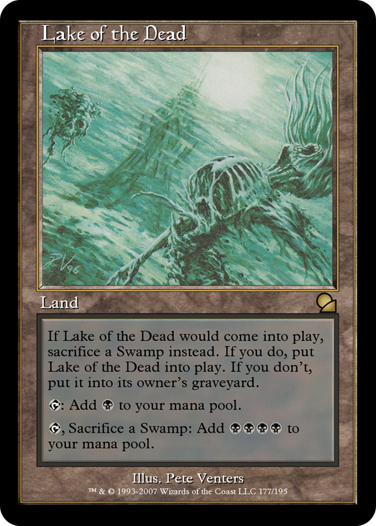 Lake of the Dead (ME1-177) - Masters Edition Foil - Premium MTG Single from Wizards of the Coast - Just $0! Shop now at Game Crave Tournament Store
