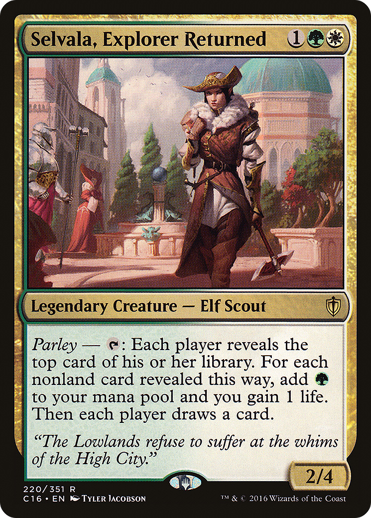 Selvala, Explorer Returned (C16-220) - Commander 2016 - Premium MTG Single from Wizards of the Coast - Just $0.08! Shop now at Game Crave Tournament Store