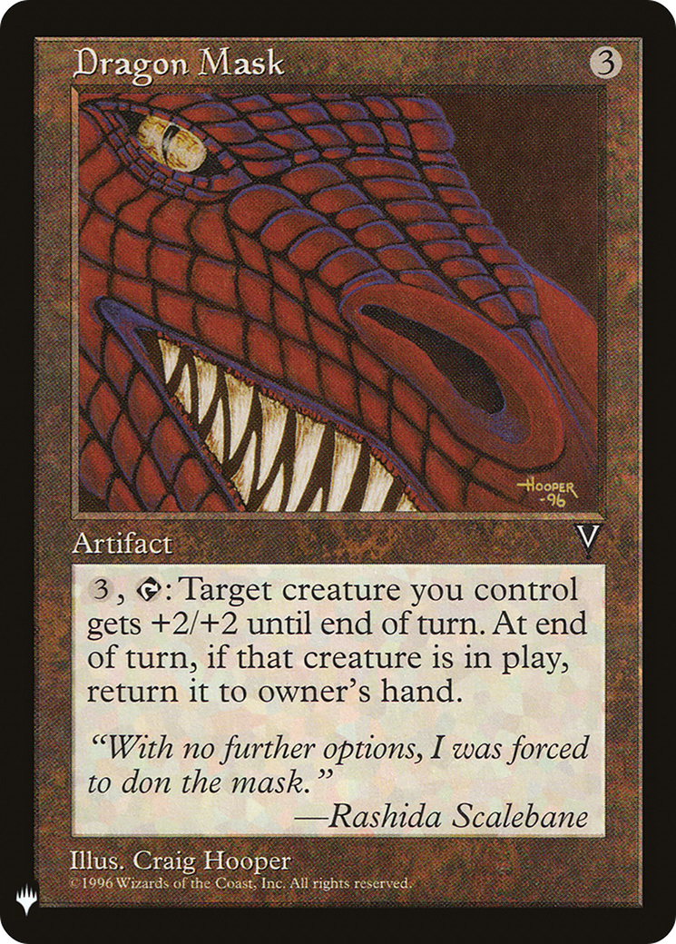 Dragon Mask (MB1-1575) - Mystery Booster - Premium MTG Single from Wizards of the Coast - Just $0.08! Shop now at Game Crave Tournament Store