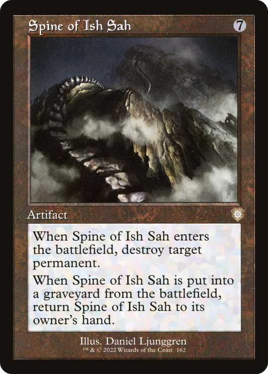 Spine of Ish Sah (BRC-162) - The Brothers' War Commander - Premium MTG Single from Wizards of the Coast - Just $0.08! Shop now at Game Crave Tournament Store
