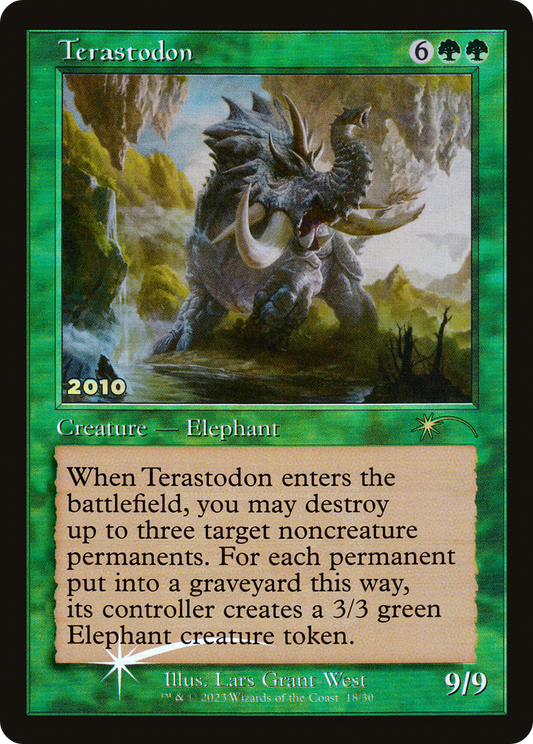 Terastodon (P30A-018) - 30th Anniversary Play Promos Foil - Premium MTG Single from Wizards of the Coast - Just $0.08! Shop now at Game Crave Tournament Store