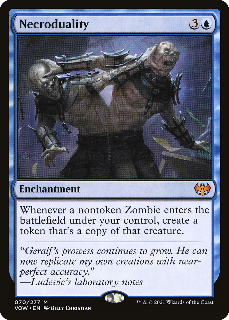 Necroduality (VOW-070) - Innistrad: Crimson Vow Foil - Premium MTG Single from Wizards of the Coast - Just $3.40! Shop now at Game Crave Tournament Store