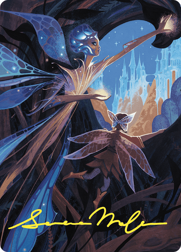 Kindred Discovery // Kindred Discovery (AWOE-067) - Wilds of Eldraine Art Series (Borderless) - Premium MTG Single from Wizards of the Coast - Just $0! Shop now at Game Crave Tournament Store