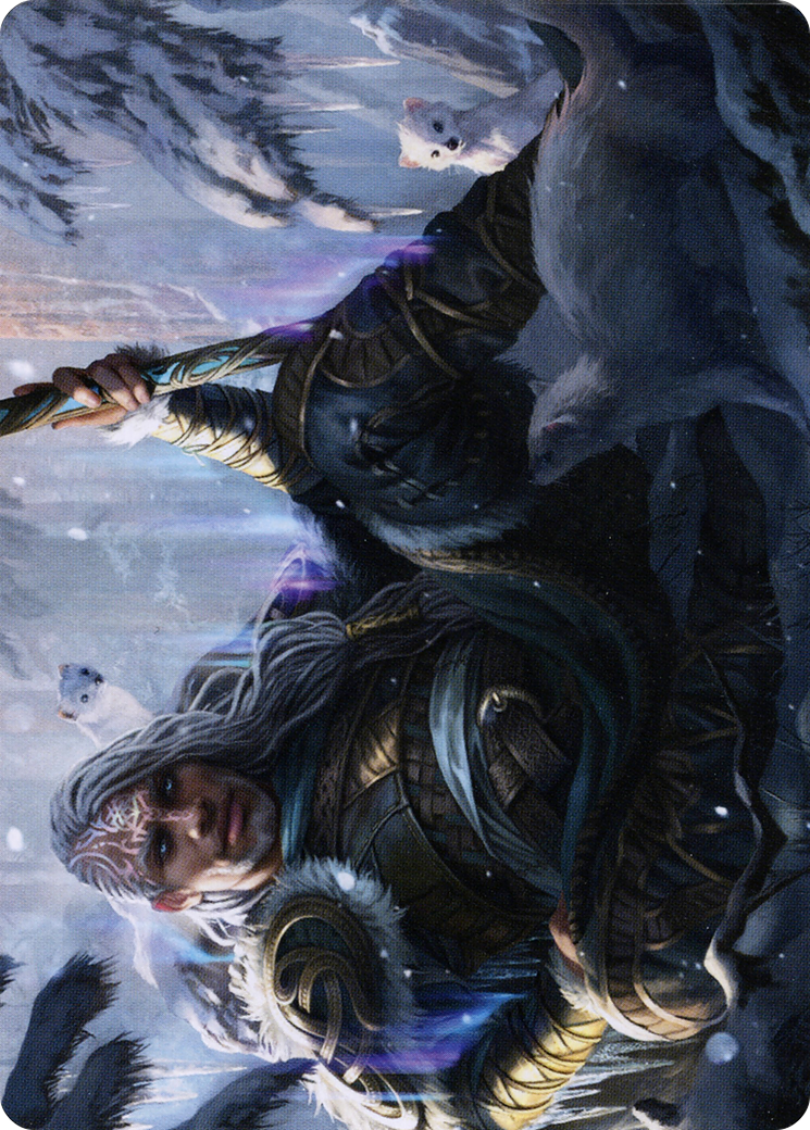 Jorn, God of Winter // Jorn, God of Winter (AKHM-047) - Kaldheim Art Series (Borderless) Foil - Premium MTG Single from Wizards of the Coast - Just $0! Shop now at Game Crave Tournament Store