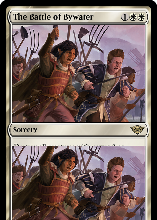 The Battle of Bywater (LTR-002) - The Lord of the Rings: Tales of Middle-earth - Premium MTG Single from Wizards of the Coast - Just $0.32! Shop now at Game Crave Tournament Store