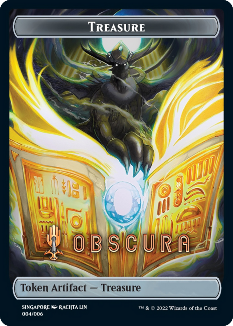 Treasure (PTSNC-004) - Streets of New Capenna Southeast Asia Tokens - Premium MTG Single from Wizards of the Coast - Just $0! Shop now at Game Crave Tournament Store