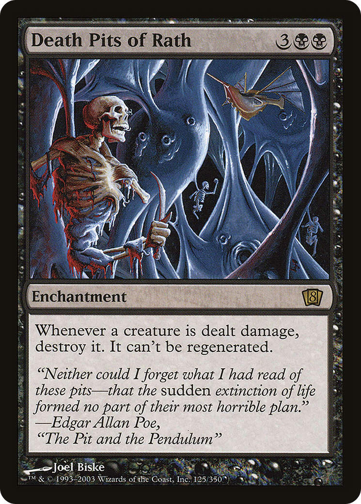 Death Pits of Rath (8ED-125★) - Eighth Edition Foil - Premium MTG Single from Wizards of the Coast - Just $3.60! Shop now at Game Crave Tournament Store