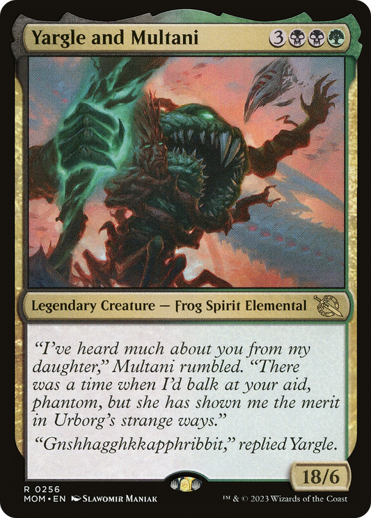 Yargle and Multani (MOM-256) - March of the Machine - Premium MTG Single from Wizards of the Coast - Just $0.27! Shop now at Game Crave Tournament Store