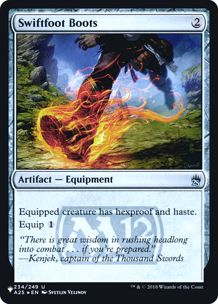 Swiftfoot Boots (PHED-054) - Heads I Win, Tails You Lose Foil - Premium MTG Single from Wizards of the Coast - Just $1.35! Shop now at Game Crave Tournament Store