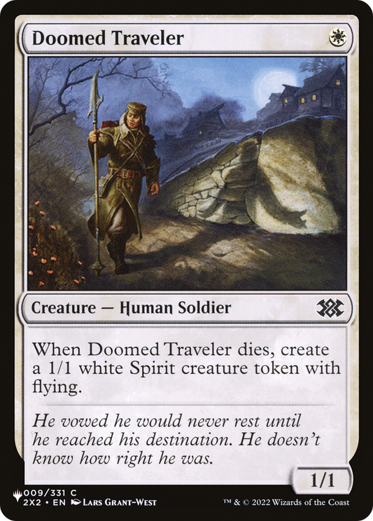 Doomed Traveler (PLIST-1095) - The List - Premium MTG Single from Wizards of the Coast - Just $0.08! Shop now at Game Crave Tournament Store