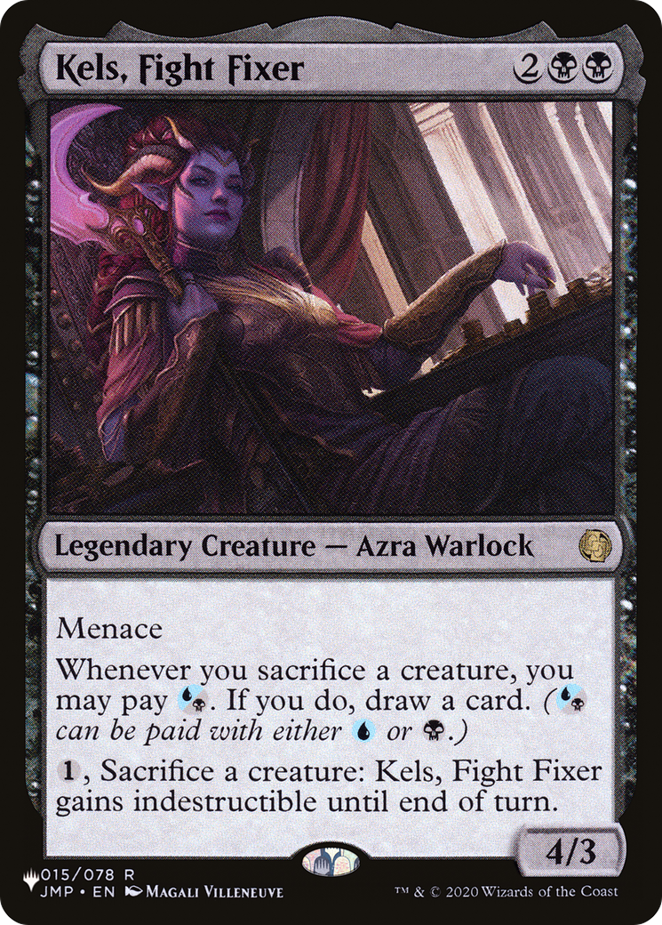 Kels, Fight Fixer (PLIST-1192) - The List - Premium MTG Single from Wizards of the Coast - Just $0.08! Shop now at Game Crave Tournament Store