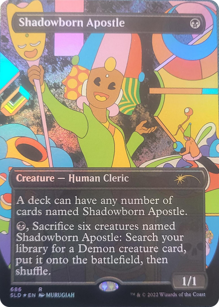 Shadowborn Apostle (SLD-686) - Secret Lair Drop Foil - Premium MTG Single from Wizards of the Coast - Just $3.34! Shop now at Game Crave Tournament Store
