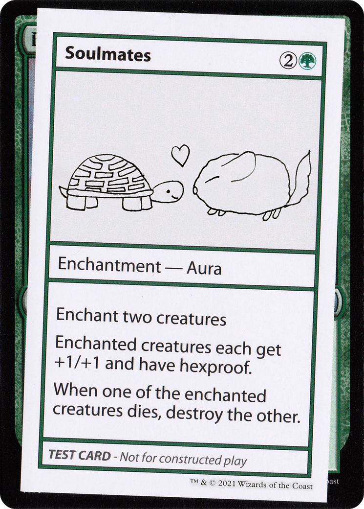 Soulmates (CMB2-084) - Mystery Booster Playtest Cards 2021 - Premium MTG Single from Wizards of the Coast - Just $0.34! Shop now at Game Crave Tournament Store