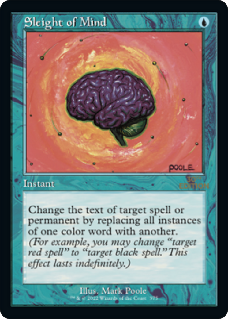 Sleight of Mind (30A-375) - 30th Anniversary Edition - Premium MTG Single from Wizards of the Coast - Just $0! Shop now at Game Crave Tournament Store