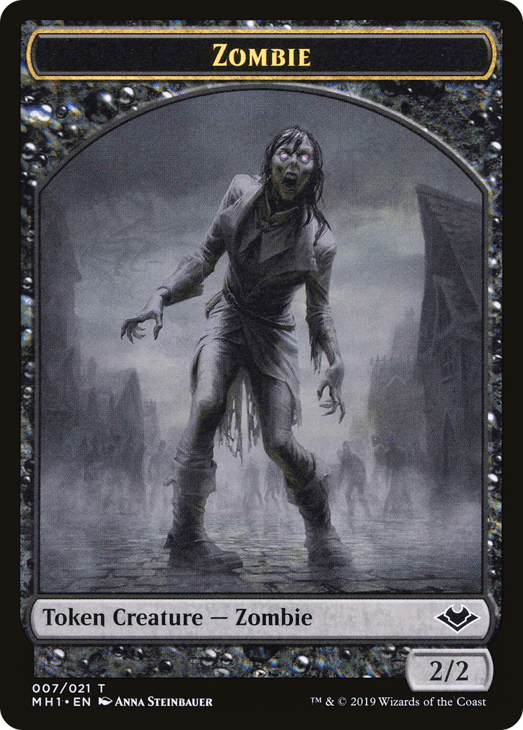 Zombie (TMH1-007) - Modern Horizons Tokens - Premium MTG Single from Wizards of the Coast - Just $0.25! Shop now at Game Crave Tournament Store