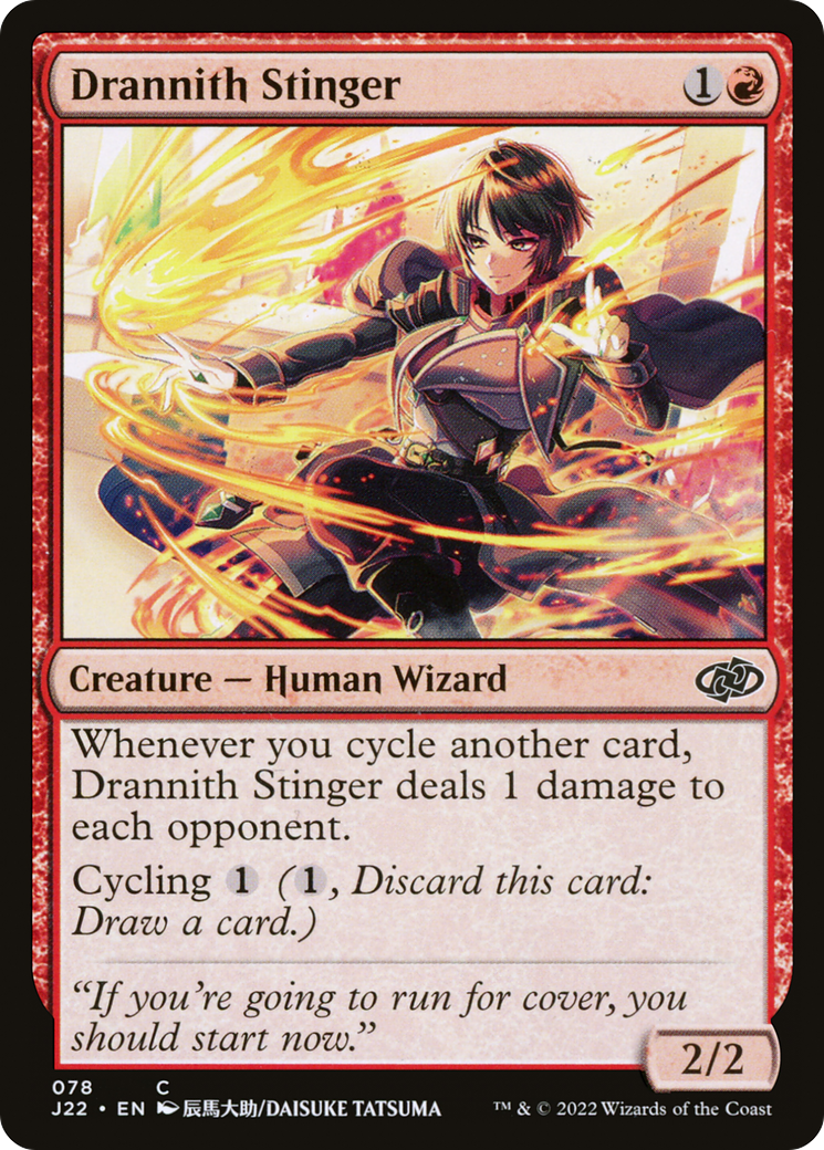 Drannith Stinger (J22-078) - Jumpstart 2022 - Premium MTG Single from Wizards of the Coast - Just $0.26! Shop now at Game Crave Tournament Store