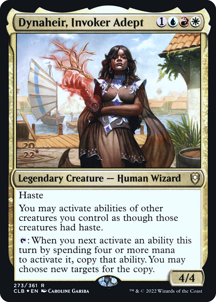 Dynaheir, Invoker Adept (PCLB-273S) - Battle for Baldur's Gate Promos Foil - Premium MTG Single from Wizards of the Coast - Just $0.14! Shop now at Game Crave Tournament Store