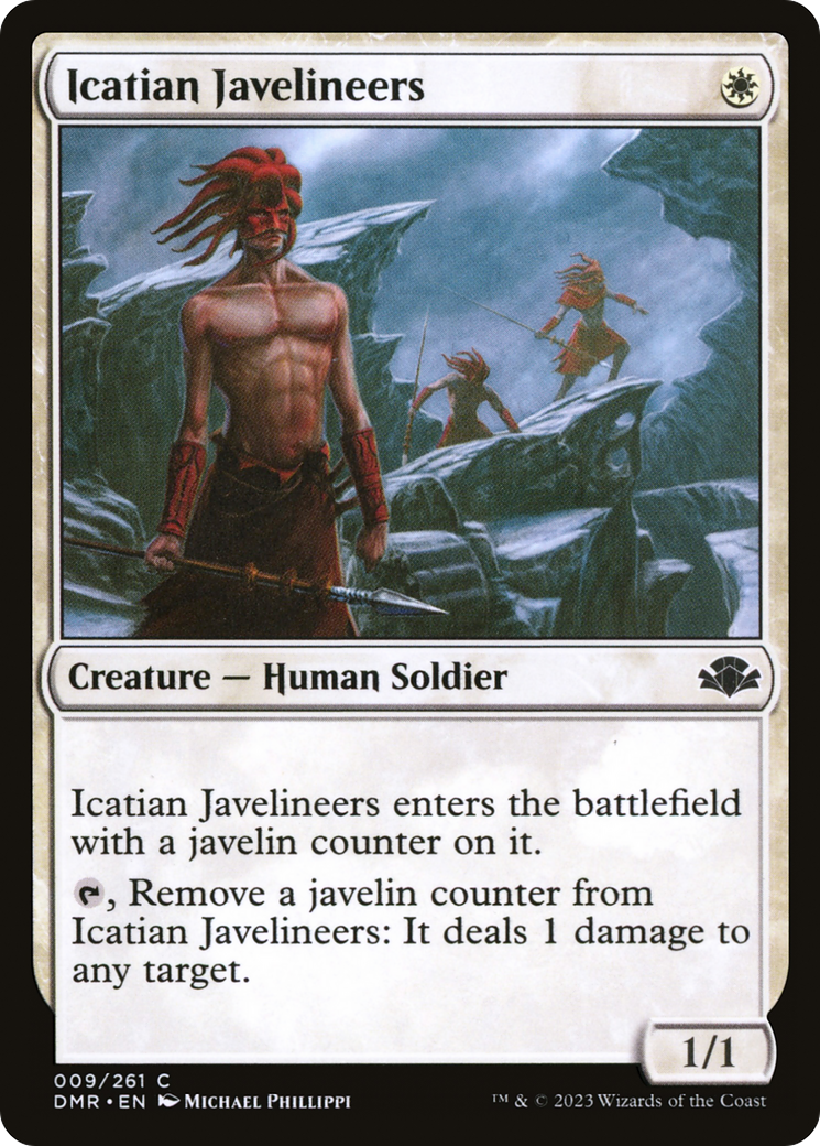 Icatian Javelineers (DMR-009) - Dominaria Remastered - Premium MTG Single from Wizards of the Coast - Just $0.08! Shop now at Game Crave Tournament Store