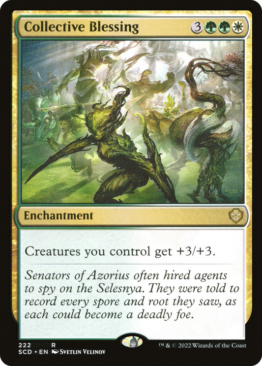 Collective Blessing (SCD-222) - Starter Commander Decks - Premium MTG Single from Wizards of the Coast - Just $0.08! Shop now at Game Crave Tournament Store