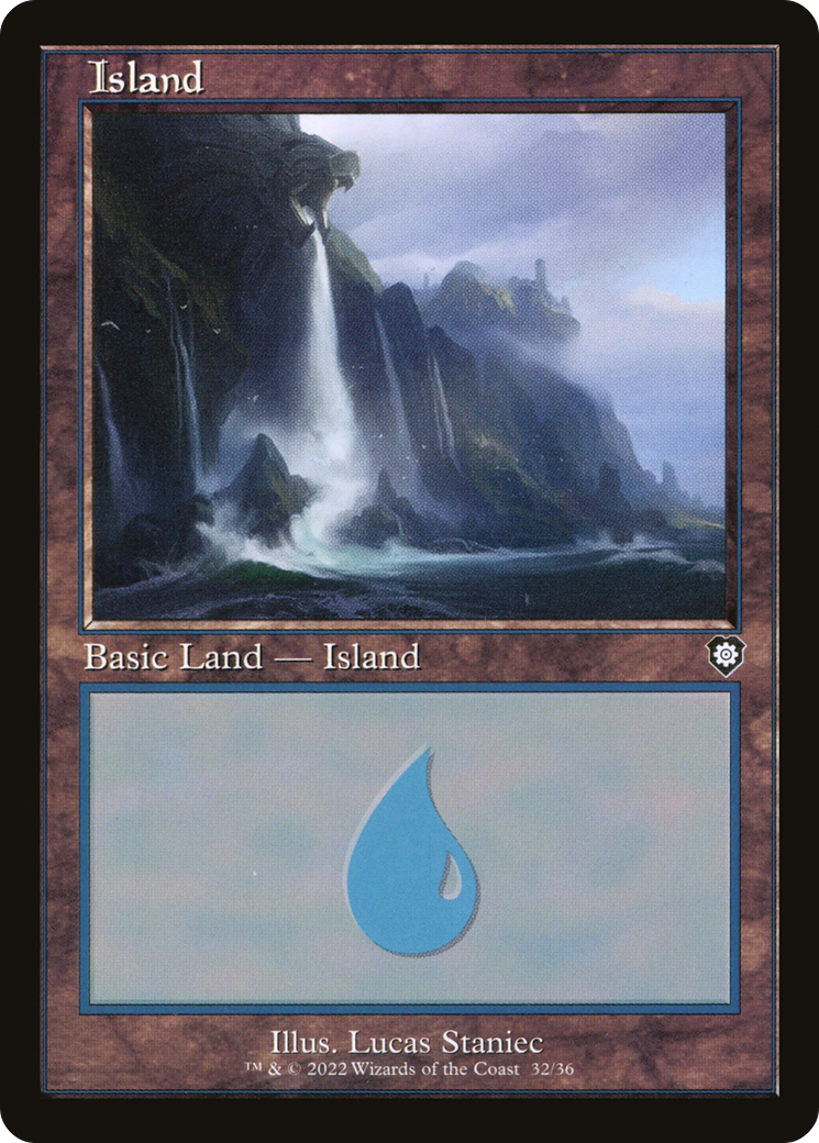 Island (BRC-032) - The Brothers' War Commander - Premium MTG Single from Wizards of the Coast - Just $0.08! Shop now at Game Crave Tournament Store