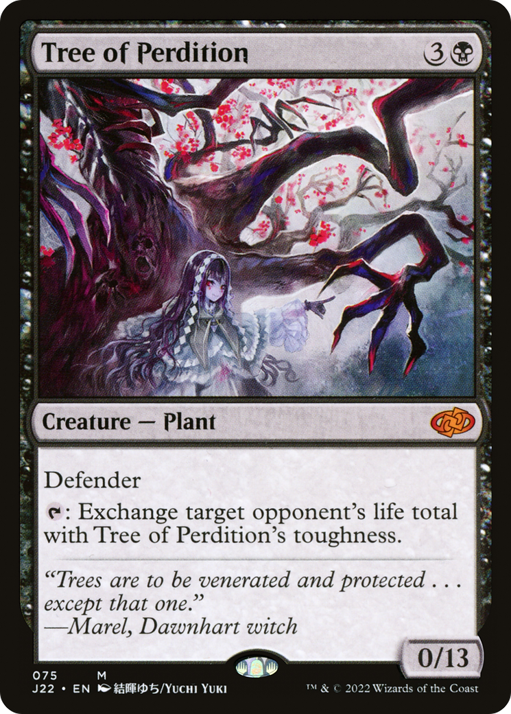 Tree of Perdition (J22-075) - Jumpstart 2022 - Premium MTG Single from Wizards of the Coast - Just $16.27! Shop now at Game Crave Tournament Store