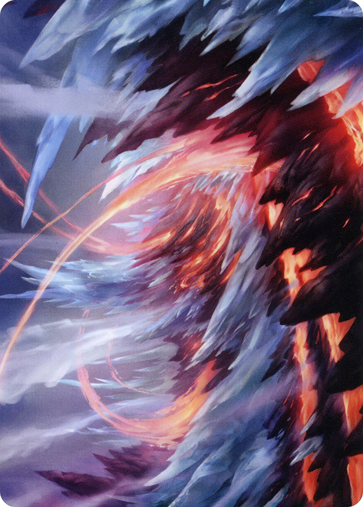 Frostboil Snarl // Frostboil Snarl (ASTX-047) - Strixhaven Art Series (Borderless) - Premium MTG Single from Wizards of the Coast - Just $0! Shop now at Game Crave Tournament Store