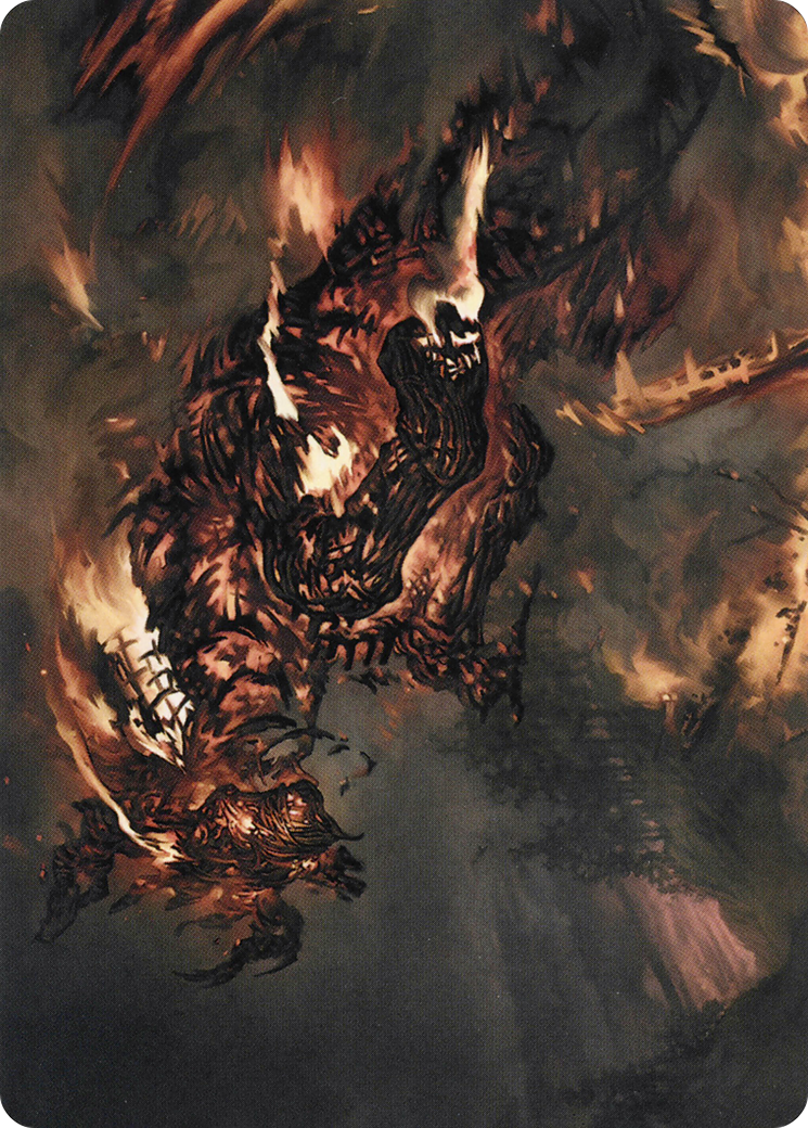 Pyre Spawn // Pyre Spawn (AVOW-048) - Crimson Vow Art Series (Borderless) Foil - Premium MTG Single from Wizards of the Coast - Just $0! Shop now at Game Crave Tournament Store