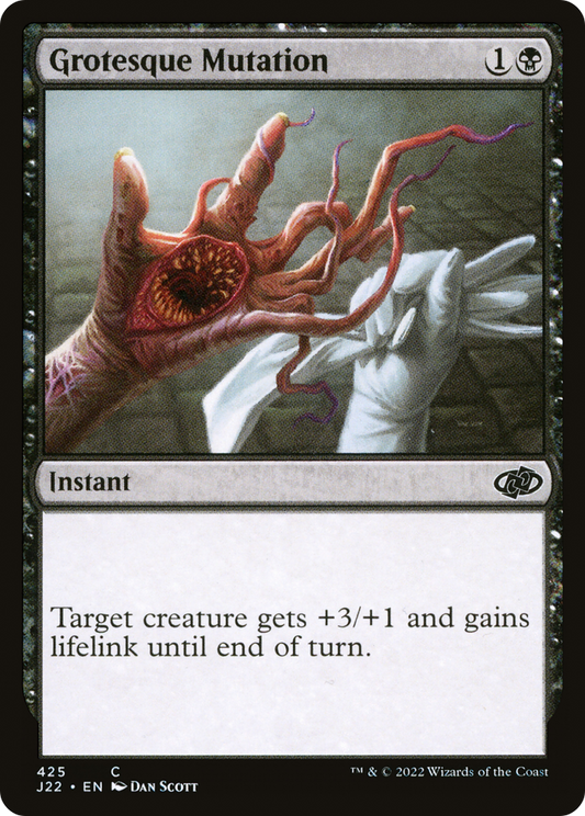 Grotesque Mutation (J22-425) - Jumpstart 2022 - Premium MTG Single from Wizards of the Coast - Just $0.08! Shop now at Game Crave Tournament Store