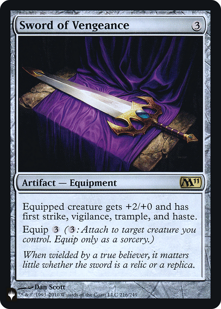 Sword of Vengeance (PHED-055) - Heads I Win, Tails You Lose Foil - Premium MTG Single from Wizards of the Coast - Just $6.46! Shop now at Game Crave Tournament Store