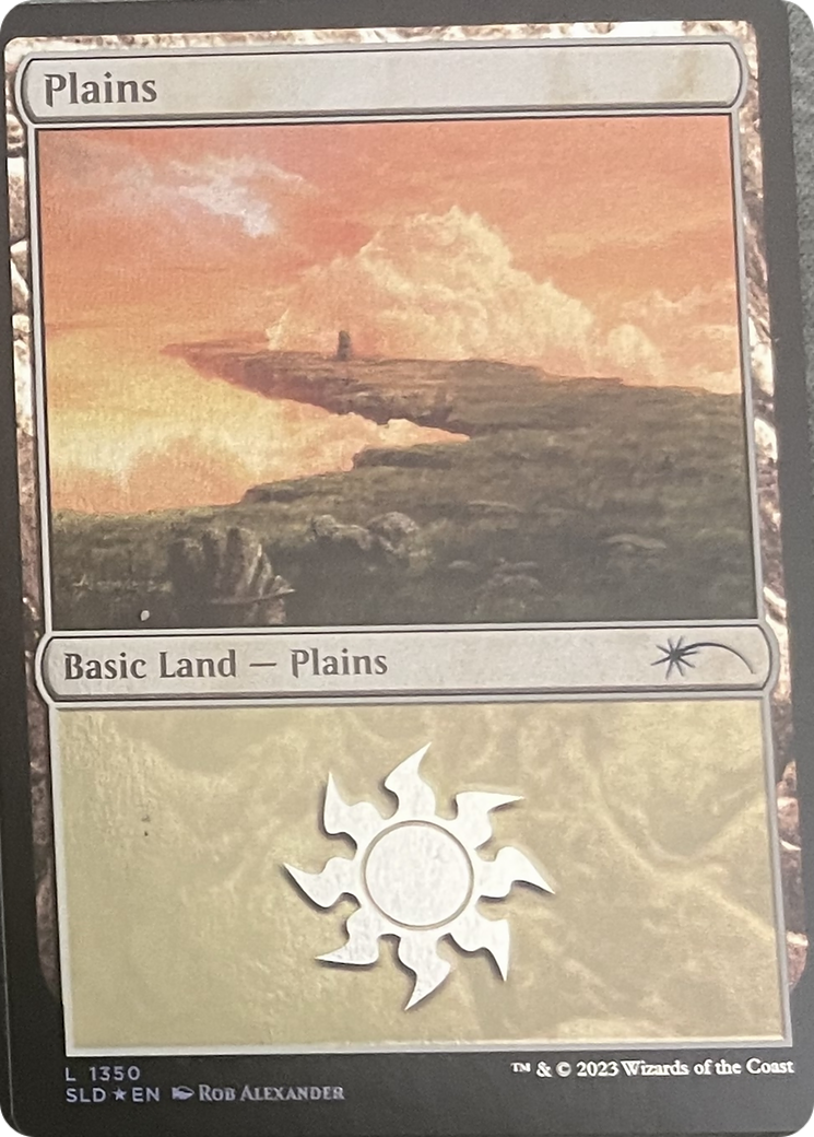 Plains (SLD-1350) - Secret Lair Drop Foil - Premium MTG Single from Wizards of the Coast - Just $0.08! Shop now at Game Crave Tournament Store