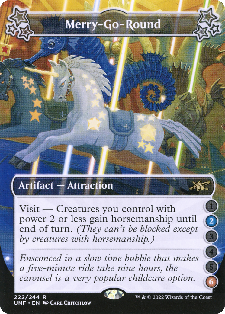 Merry-Go-Round (UNF-222A) - Unfinity - Premium MTG Single from Wizards of the Coast - Just $0.08! Shop now at Game Crave Tournament Store