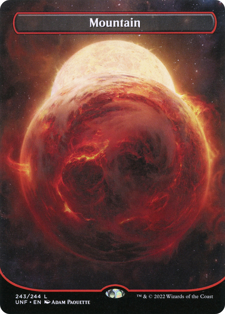 Mountain (UNF-243) - Unfinity (Borderless) - Premium MTG Single from Wizards of the Coast - Just $0.83! Shop now at Game Crave Tournament Store
