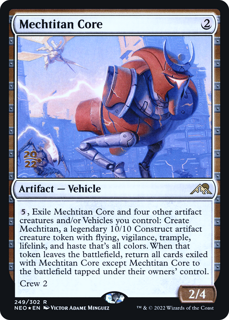 Mechtitan Core (PNEO-249S) - Kamigawa: Neon Dynasty Promos Foil - Premium MTG Single from Wizards of the Coast - Just $1.42! Shop now at Game Crave Tournament Store