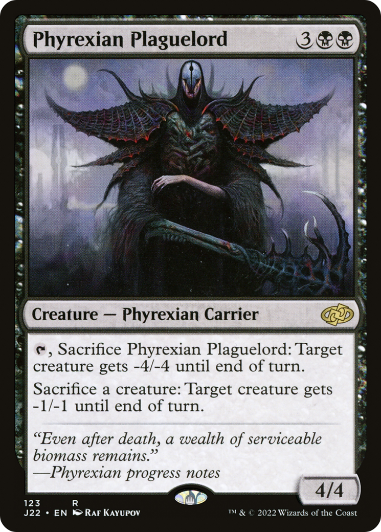 Phyrexian Plaguelord (J22-123) - Jumpstart 2022 - Premium MTG Single from Wizards of the Coast - Just $0.08! Shop now at Game Crave Tournament Store