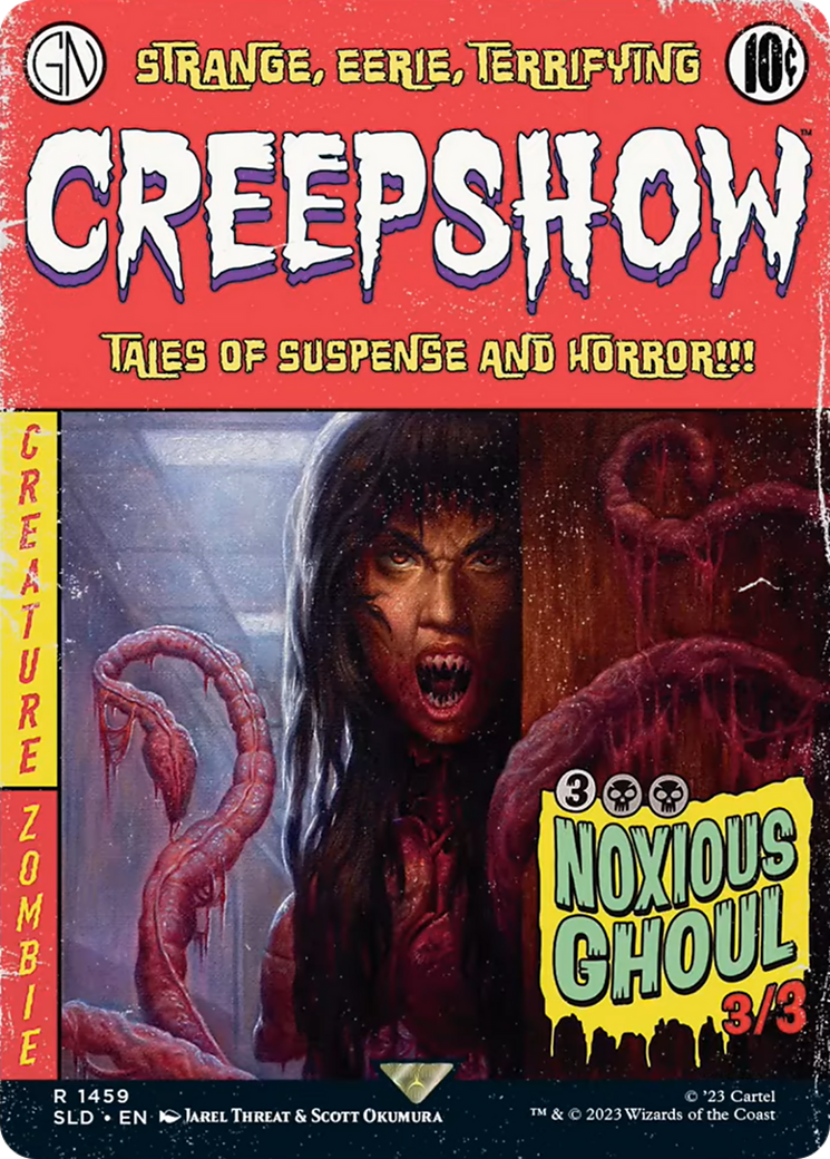 Noxious Ghoul // Noxious Ghoul (SLD-1459) - Secret Lair Drop: (Full Art) (Borderless) - Premium MTG Single from Wizards of the Coast - Just $3.57! Shop now at Game Crave Tournament Store