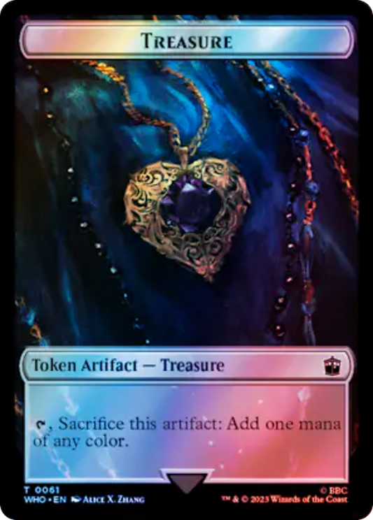 Treasure (TWHO-061) - Doctor Who Tokens Foil - Premium MTG Single from Wizards of the Coast - Just $0! Shop now at Game Crave Tournament Store