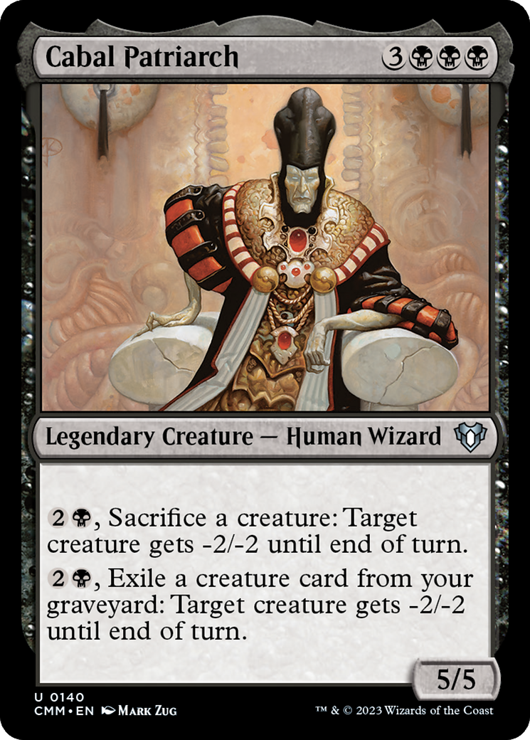 Cabal Patriarch (CMM-140) - Commander Masters - Premium MTG Single from Wizards of the Coast - Just $0.08! Shop now at Game Crave Tournament Store