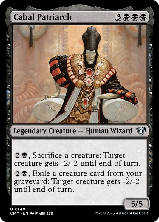 Cabal Patriarch (CMM-140) - Commander Masters - Premium MTG Single from Wizards of the Coast - Just $0.08! Shop now at Game Crave Tournament Store