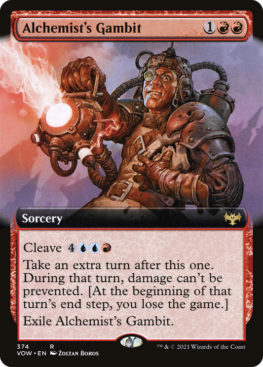 Alchemist's Gambit (VOW-374) - Innistrad: Crimson Vow: (Extended Art) - Premium MTG Single from Wizards of the Coast - Just $0.08! Shop now at Game Crave Tournament Store